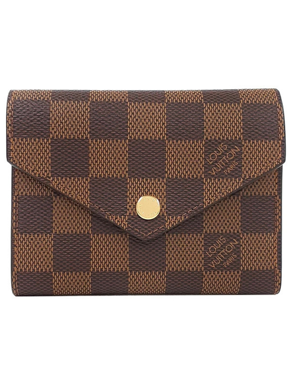 Louis Vuitton Damier Portefeuille Victorine Tri fold Wallet